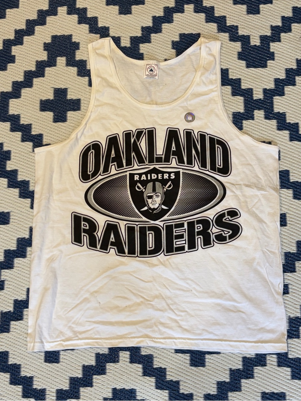 Vintage Oakland Raiders Tank Top Size L New without Tags